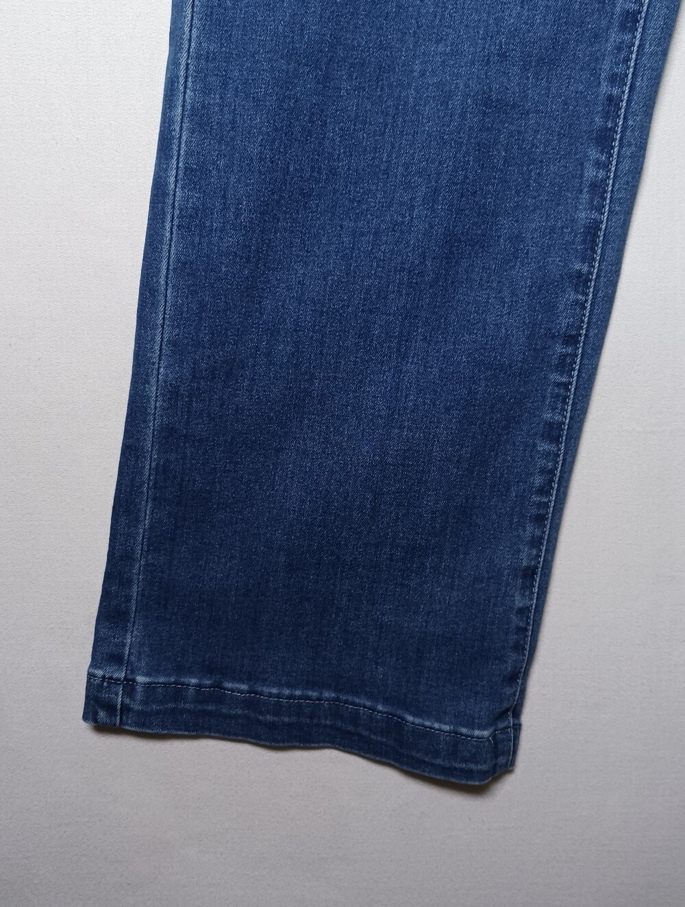 Ettelo Womens High Waist Wide Leg Jeans Size 6 Dark Blue Denim 27X29.5 NWT - Picture 5 of 13